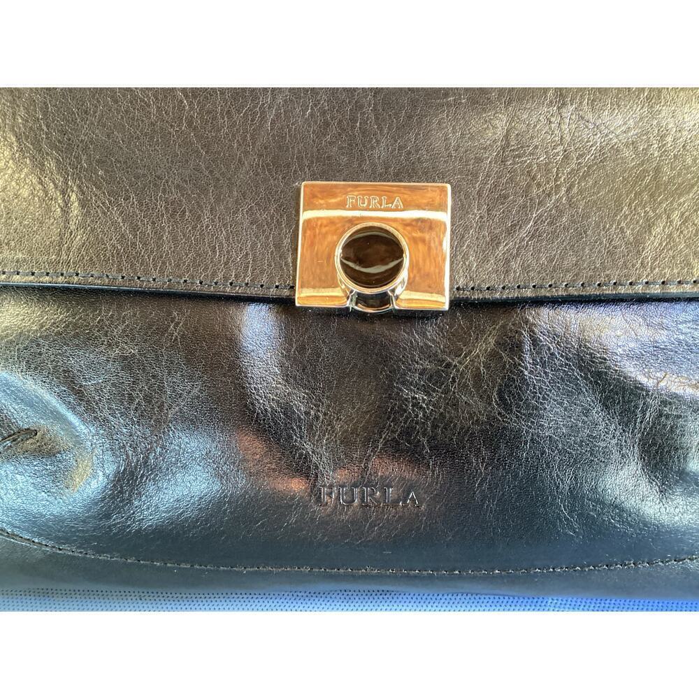 Vintage Furla Clutch leather italy‎ - Picture 5 of 7